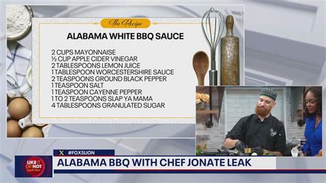 Alabama BBQ with Chef Jonate Leak